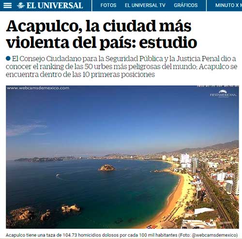 Acapulco-Violencia