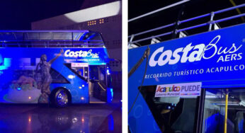 Presentan al “Costa Bus” en Acapulco