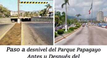 La Costera antes y después del Huracán Paulina