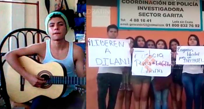 #Todos con Dilan, apoyan a joven acapulqueño detenido injustamente por homicidio