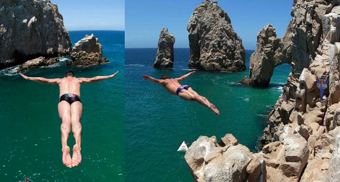 “Espectáculo de Clavados en Los Cabos mejor que los de La Quebrada” aseguran turistas