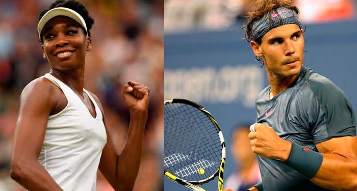 Venus Williams y Rafael Nadal: Los mejores tenistas del Mundo jugarán en Acapulco