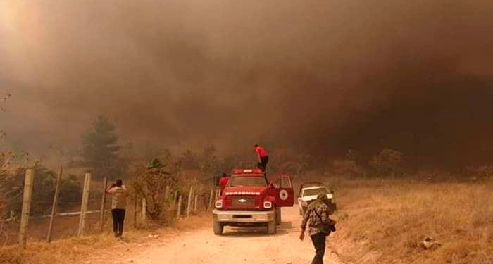 Impactantes imágenes del incendio de Chilpancingo