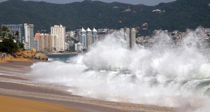 Fenómeno de ‘Mar de Fondo’ regresa a Acapulco