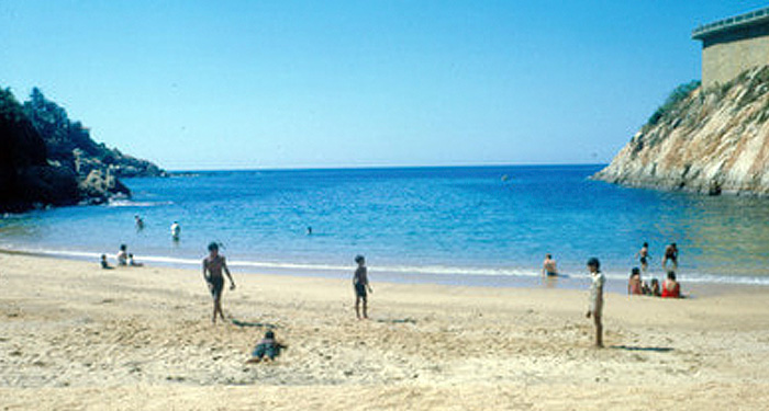 Así era la paradisíaca Playa La Angosta en los años 70’s