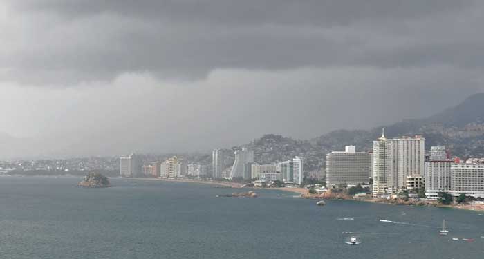 Acapulco tendrá lluvias muy fuertes en las próximas horas