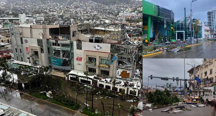 Así quedó Acapulco tras el paso del devastador Huracán Otis