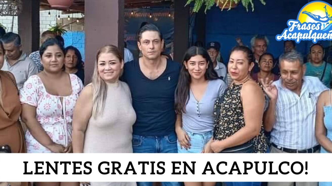 ¿Quién es Anto Ordaz el joven que regala lentes en Acapulco?