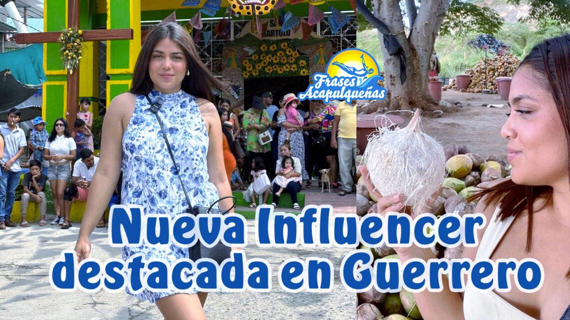 Naye Carmona la nueva Influencer que destaca en Guerrero.